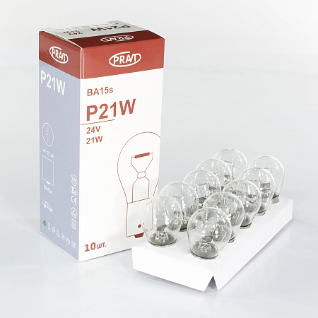 Лампа P21W 24V 21W стоп-сигнал, повторитель 1 конт (BA15s)