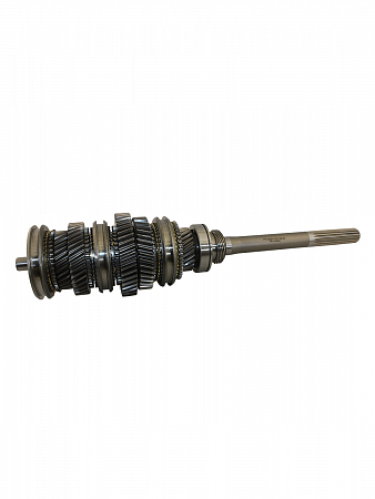 Вал вторичный КПП 5 ст. для ГАЗ 3302 Бизнес дв. УМЗ 4216 в сборе (синхронизаторы 3302 н/о)